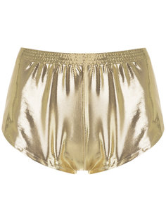 metallic shorts Adriana Degreas