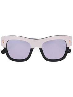 объемные солнцезащитные очки в квадратной оправе Stella Mccartney Eyewear