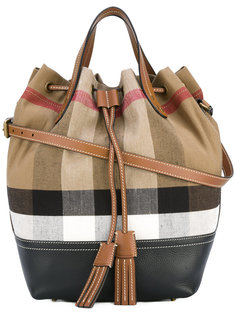 сумка-тоут в клетку house check Burberry