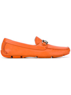 лоферы с металлической деталью Salvatore Ferragamo