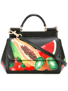 сумка с принтом фруктов Dolce & Gabbana