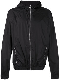 куртка с капюшоном и принтом MSGM