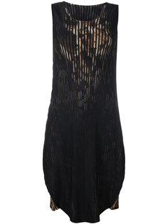 плиссированное платье Issey Miyake