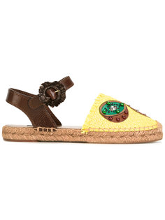 эспадрильи с нашивками Dolce & Gabbana