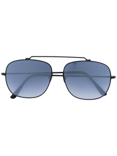 солнцезащитные очки в закругленной квадратной оправе Spektre