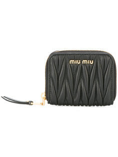 текстурированный кошелек Miu Miu