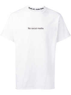 футболка No Social Media F.A.M.T.