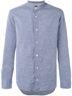 рубашка с узким воротником-стойкой Eleventy