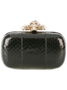 клатч Piercing Skull Alexander McQueen