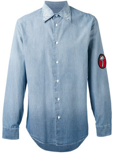 джинсовая рубашка с нашивкой Marc Jacobs