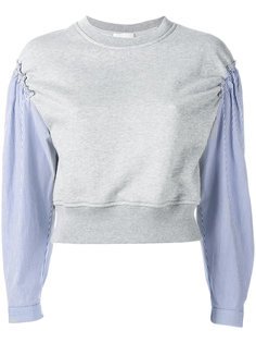 толстовка с рукавами в тонкую полоску 3.1 Phillip Lim