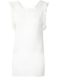 топ с оборками Ermanno Scervino
