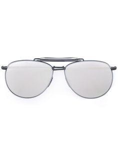 солнцезащитные очки с зеркальными линзами Thom Browne Eyewear