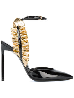босоножки с ремешком на щиколотке Saint Laurent