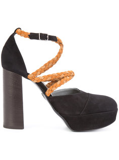 туфли-лодочки с плетеным ремешком Ritch Erani NYFC