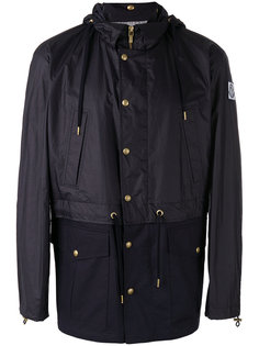 куртка с капюшоном  и заплаткой с логотипом Moncler Gamme Bleu