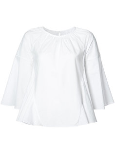 расклешенная блузка с укороченными рукавами Co