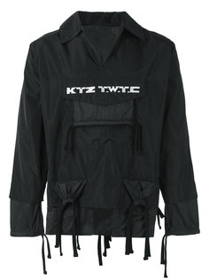 куртка с карманом и вышивкой KTZ