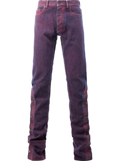 узкие джинсы с пуговицами на штанинах Y / Project