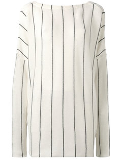 джемпер в полоску  Jil Sander