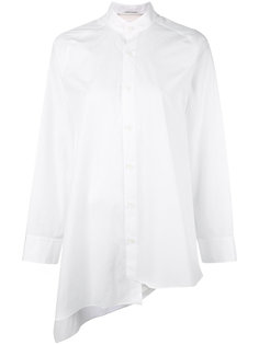 рубашка с асимметричным краем  Yohji Yamamoto