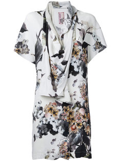 драпированная блузка с цветочным принтом Antonio Marras