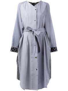 платье-рубашка с поясом JW Anderson