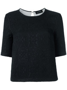 lace panelled top Olympiah