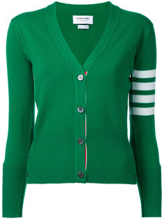 кашемировый кардиган с V-образным вырезом  Thom Browne