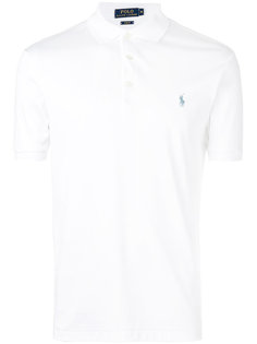 футболка-поло с вышитым логотипом  Polo Ralph Lauren