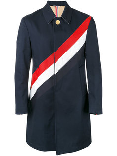 пальто с контрастными полосками Thom Browne