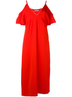 платье с открытыми плечами T By Alexander Wang