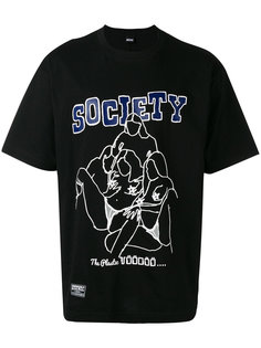 футболка с принтом Society  KTZ