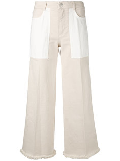 укороченные брюки клеш Stella McCartney