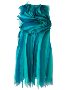 платье с волнистой отделкой Gianluca Capannolo