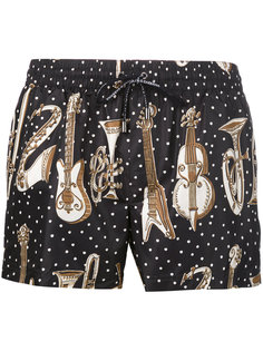 шорты для плавания с рисунком Dolce & Gabbana