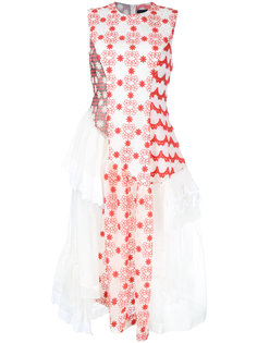 платье с асимметричными деталями Simone Rocha