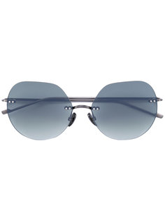 округлые солнцезащитные очки Courrèges