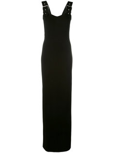 платье-макси с пряжками Givenchy