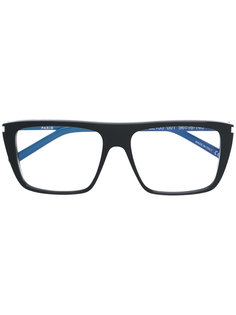 очки с квадратной оправой Saint Laurent Eyewear