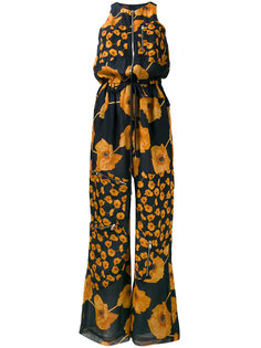 комбинезон на молнии с цветочным принтом Paul Smith