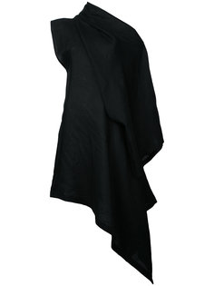 платье с открытым плечом  Yohji Yamamoto