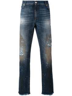 узкие рваные джинсы Alyx
