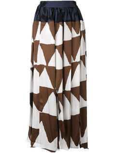 юбка с геометрическим принтом Vivienne Westwood Anglomania