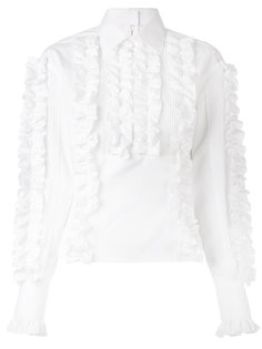 блузка с отделкой рюшами Dolce & Gabbana