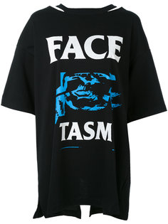 футболка бойфренда с графическим принтом Facetasm