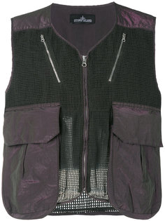 жилет с сетчатыми панелями Stone Island Shadow Project