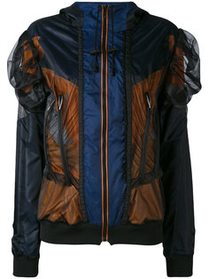 куртка с панельным дизайном и сетчатой отделкой Maison Margiela
