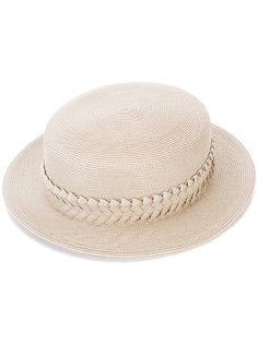 шляпа с окантовкой в виде плетения Gigi Burris Millinery