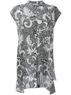 блузка с узором Dvf Diane Von Furstenberg